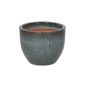 Davenport Classic kerámia növénytartó mohazöld 28x22,5cm