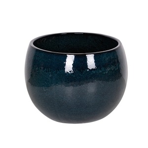 Singa Globe kerámia növénytartó kékeszöld 70x53cm