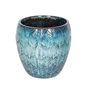 Forrest Monica kerámia növénytartó jégkék 37x38cm