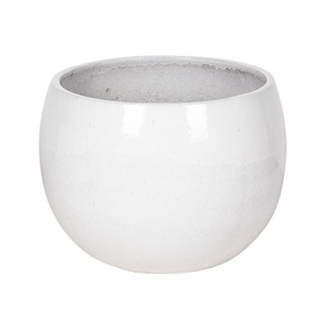 Singa Globe kerámia növénytartó fehér 32x23cm