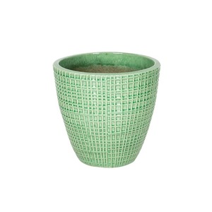 Pax Classic kerámia növénytartó zöld 30,5x30,5cm