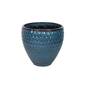 Remy Classic kerámia növénytartó antik kék 39x40cm