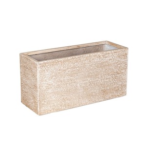 Ontario Tetra Grand kompozit balkonláda homokszín 90x33,5x45cm