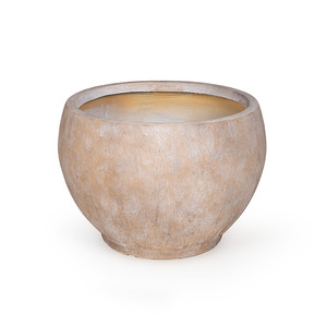 Yukon Globe Giant kompozit növénytartó bézs 80x56cm