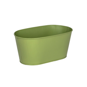 ov&aacute;lis Astana f&eacute;m &uuml;ltetőt&aacute;l olivaz&ouml;ld 28,5x17,5x13cm