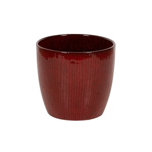 Hartley kerámia kaspó piros 31x28cm