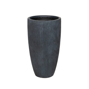 Toronto Vase Giant kompozit növénytartó grafit 33x66cm