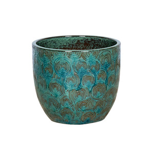 Pacific Classic ker&aacute;mia n&ouml;v&eacute;nytart&oacute; als&oacute; lyuk n&eacute;lk&uuml;l t&uuml;rkizk&eacute;k 21,5x18,5cm