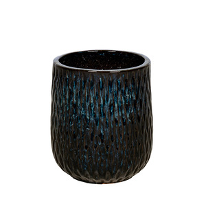 Merida Classic High kerámia növénytartó antik kék 28x36cm