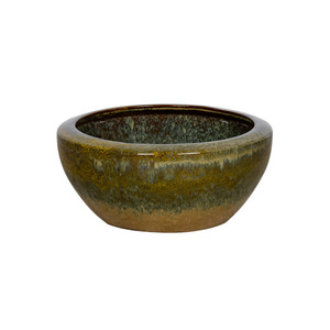 Aubrey Greta ker&aacute;mia &uuml;ltetőt&aacute;l z&ouml;ldesbarna 26x11,5cm