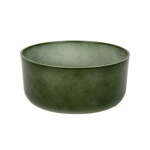Amos kerámia tál fényes fenyőzöld 21cm