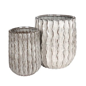 Julep ker&aacute;mia kasp&oacute; szett kr&eacute;m-barna 33,5x46,3-46x54cm S2
