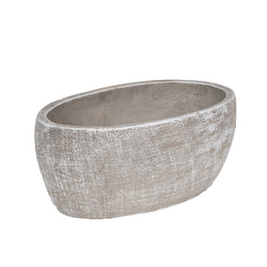 ov&aacute;lis cement t&aacute;l antikolt sz&uuml;rke 20x12,5x9cm