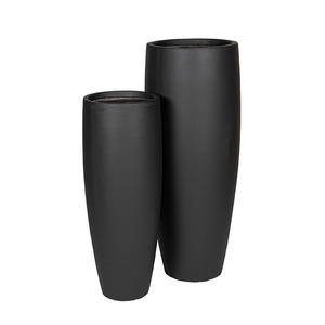 Calgary Vase Giant kompozit n&ouml;v&eacute;nytart&oacute; szett antracit 35x100-44x120,5cm S2
