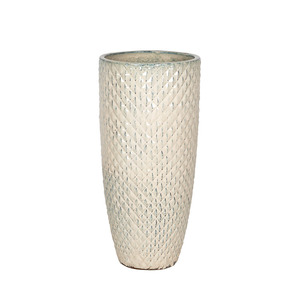 Sullivan Vase ker&aacute;mia n&ouml;v&eacute;nytart&oacute; kr&eacute;m 31x70,5cm