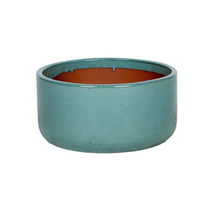 Briggs Cylinder ker&aacute;mia &uuml;ltetőt&aacute;l t&uuml;rkizz&ouml;ld 37x18,5cm