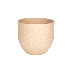 Amarante kerámia kaspó krém 14x12cm