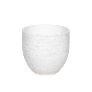 Arosa kerámia kaspó fehér 16x14cm