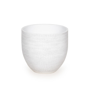 Arosa kerámia kaspó fehér 29x26cm