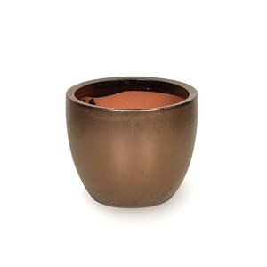 Sydney Classic kerámia növénytartó bronz 48x41cm