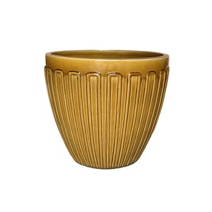 Noble Lines Classic kerámia növénytartó okker 38x36cm